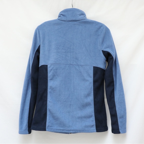 Columbia Basin Trail III Full Zip Fleece Blue Jacket XK0841-458 Medium M hiking - Picture 4 of 10